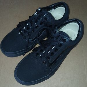 Vans Kids Black Sneakers